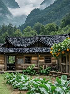 大山里农家美景图片