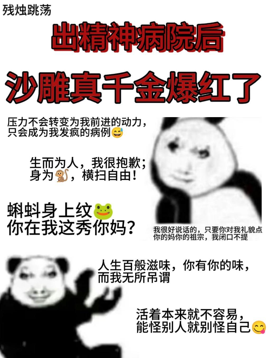 残烛跳荡出精神病院后